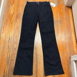 NYDJ NEW Jeans rhinestone embelished Modern Boot Size 4